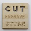 Wood Cut Engrave Score 1