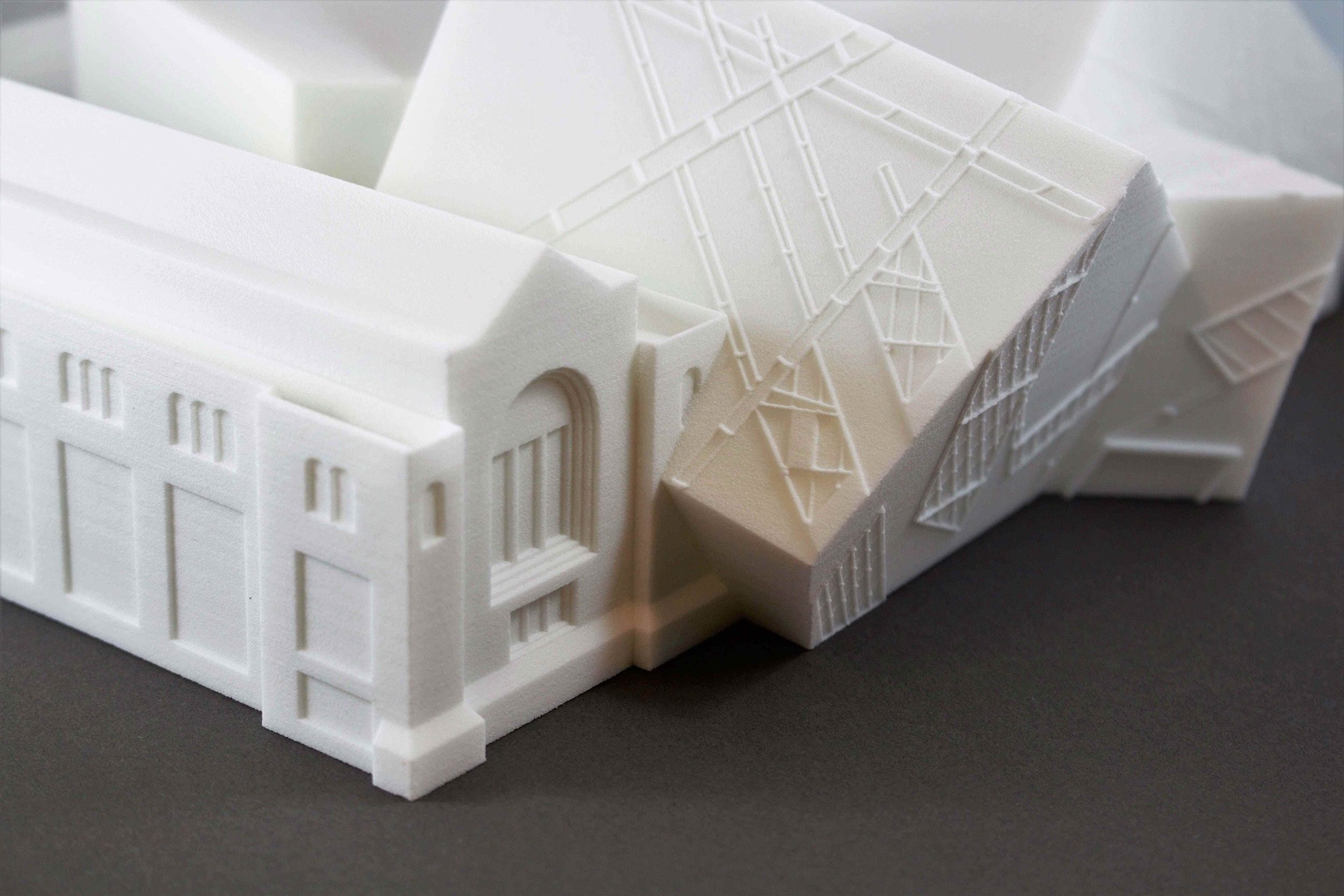 3D Printing SLS Architecture Model 2500Px